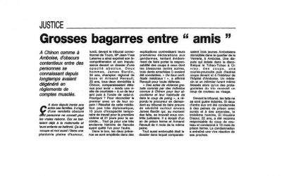 Grosses bagarres entre “amis”