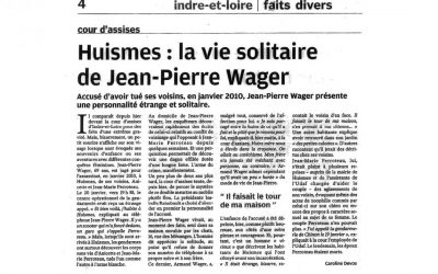 Huismes : la vie solitaire de Jen-Pierre Wager